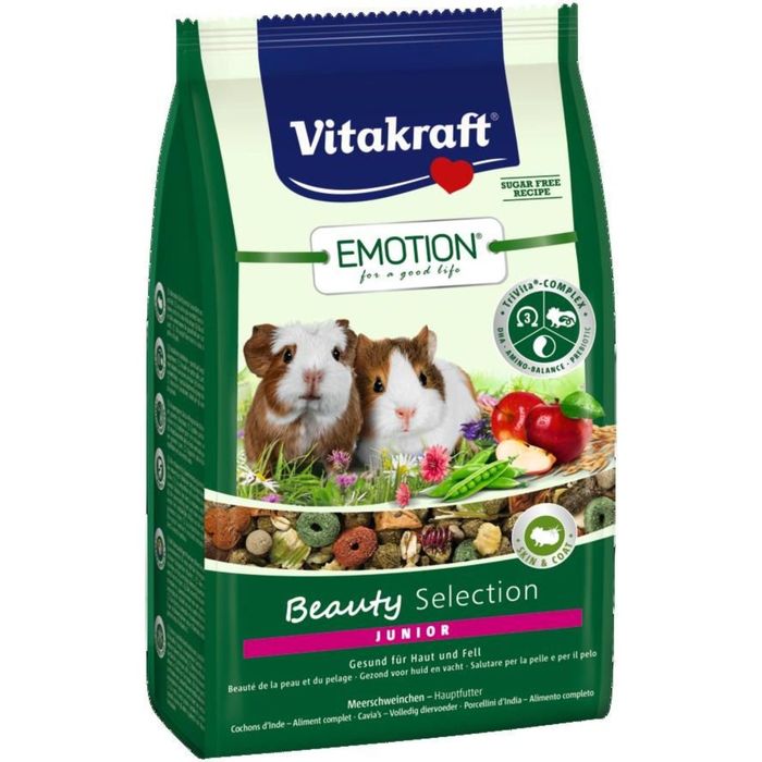 Корм VITAKRAFT BEAUTY SELECTION для молодых морских свинок, 600 г