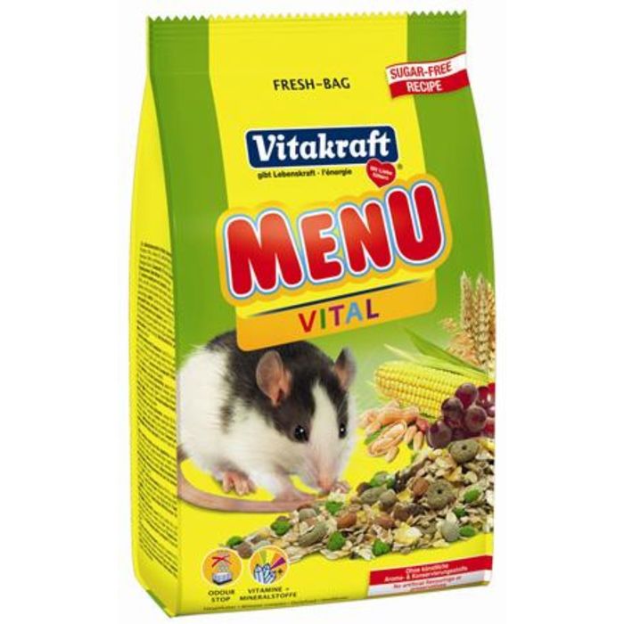 Корм VITAKRAFT MENU для крыс, 400 г