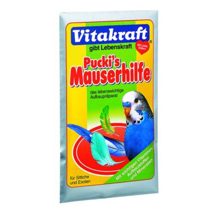 Подкормка VITAKRAFT для волнистых попугаев в период линьки, 20 г