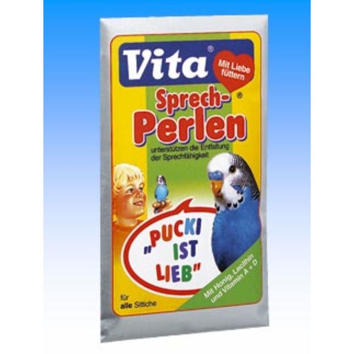 Подкормка VITAKRAFT для волнистых попугаев для развития речи, 20 г