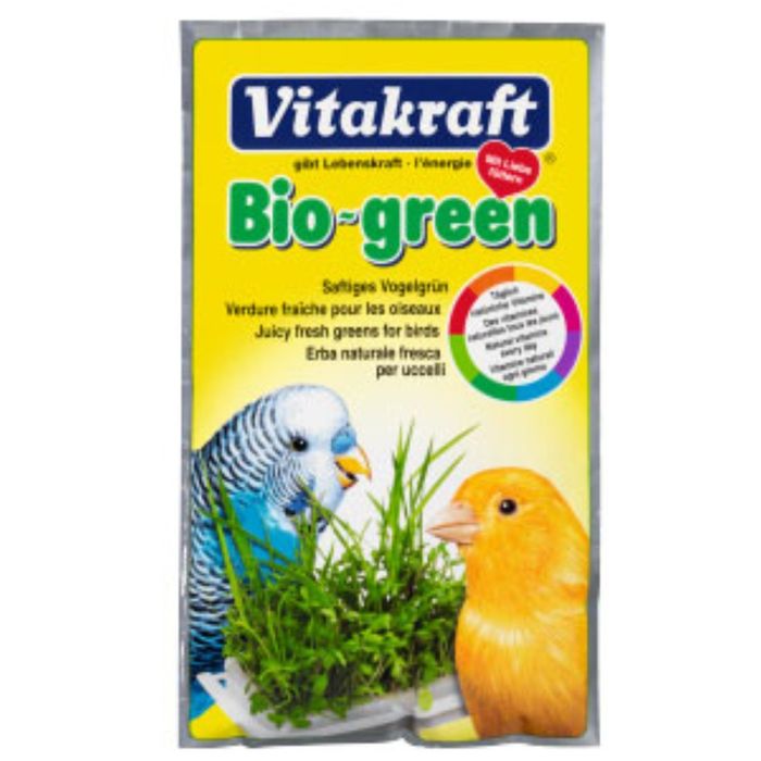 Смесь VITAKRAFT для проращивания свежей травы для волнистых попугаев и канареек, 40 г