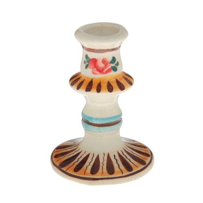Подсвечник церковный «Елизавета», гжель, цветной, микс