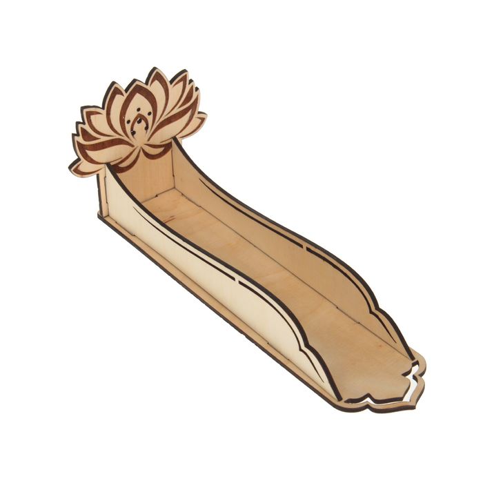 Подставка для благовоний "Лотос" (набор 4 детали) 21х8х7,5 см