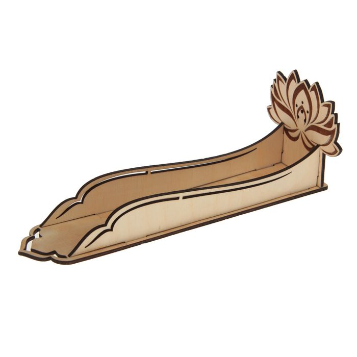 Подставка для благовоний "Лотос" (набор 4 детали) 21х8х7,5 см