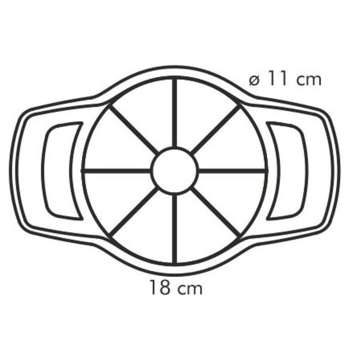 Нож для яблок Tescoma PRESTO, нержавеющая сталь/пластик