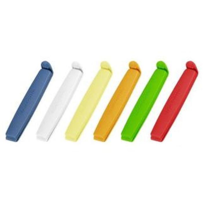 Зажим для пакетов Tescoma PRESTO, 6 штук, цвет МИКС