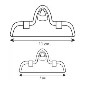 

Клипса для пакетов Tescoma Presto, 7 см x 2 шт,11 см x 1 шт, цвет МИКС