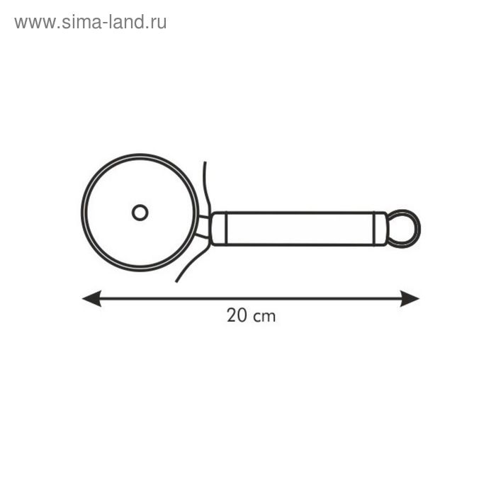 фото Нож t для пиццы tescoma presiden, нержавеющая сталь