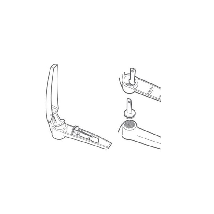 Пресс для чеснока Tescoma PRESIDENT, с устройством для чистки