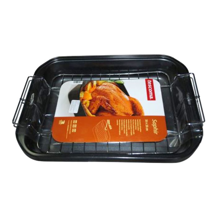 Форма Tescoma SAPHIR для выпечки с решёткой, глубокая, размер 34x26 см