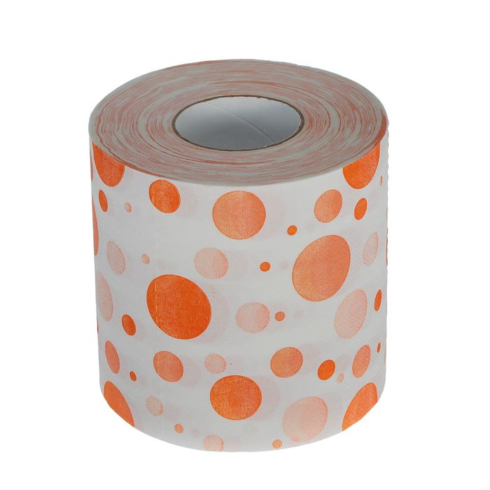 Туалетная бумага - прикол "Оранжевые круги"