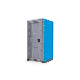 Туалетная кабина, 225 × 100 × 100 см, 250 л, синяя