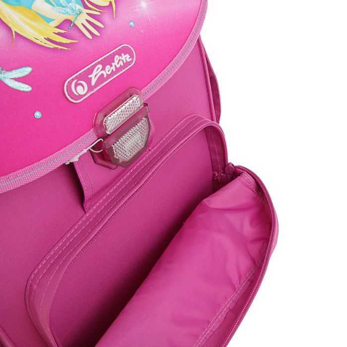 Ранец на замке Herlitz SMART 38*30*21, для девочки, Fairy, 2 внутренних отделения 50007929