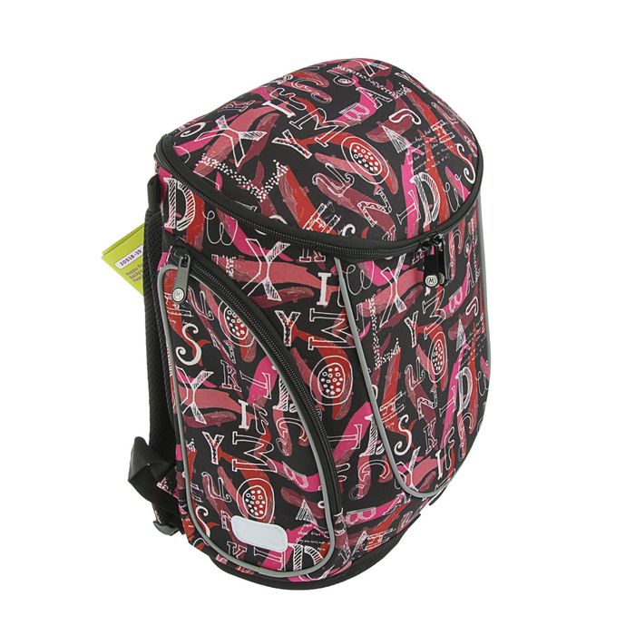 Ранец на молнии Mag Taller Fancy 37*30*18 дев эргоном.спинка Cayenne 20518-19