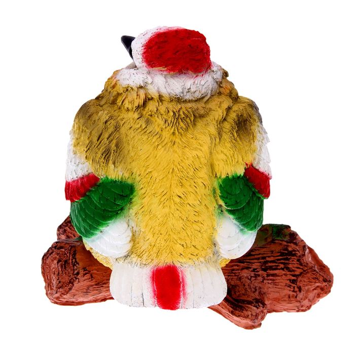 Садовая фигура "Птичка на ветке", микс