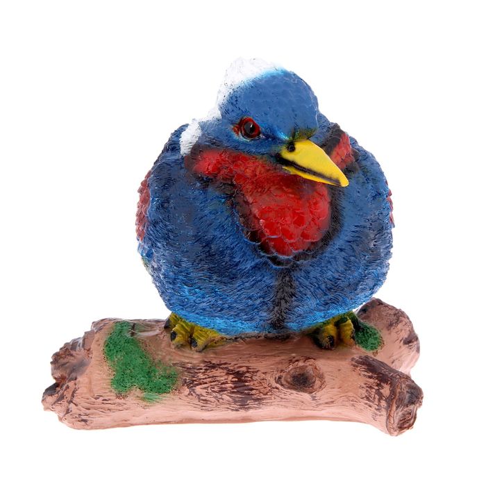 Садовая фигура "Птичка на ветке", микс