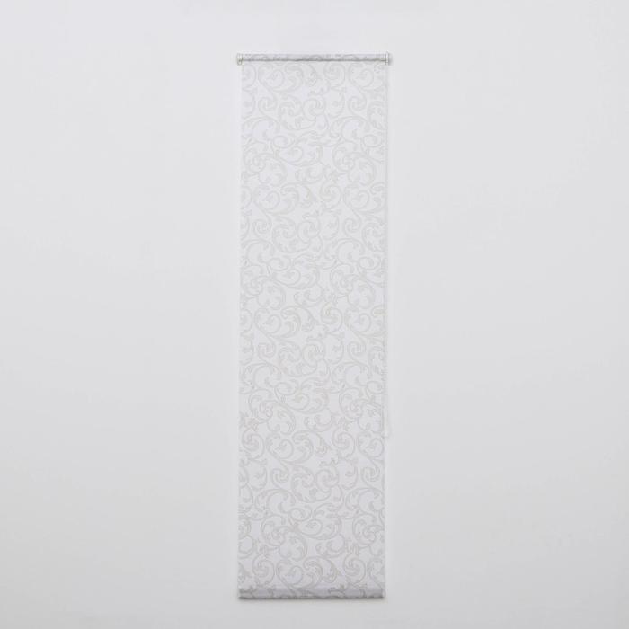 Штора-ролет 45x160 см "Аглетер", цвет белый