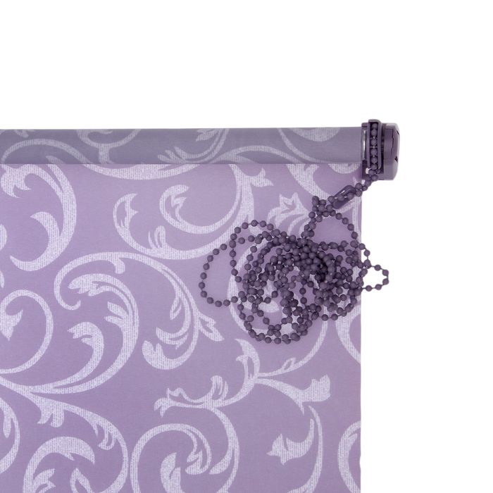 Штора-ролет 45x160 см "Аглетер", цвет сирень