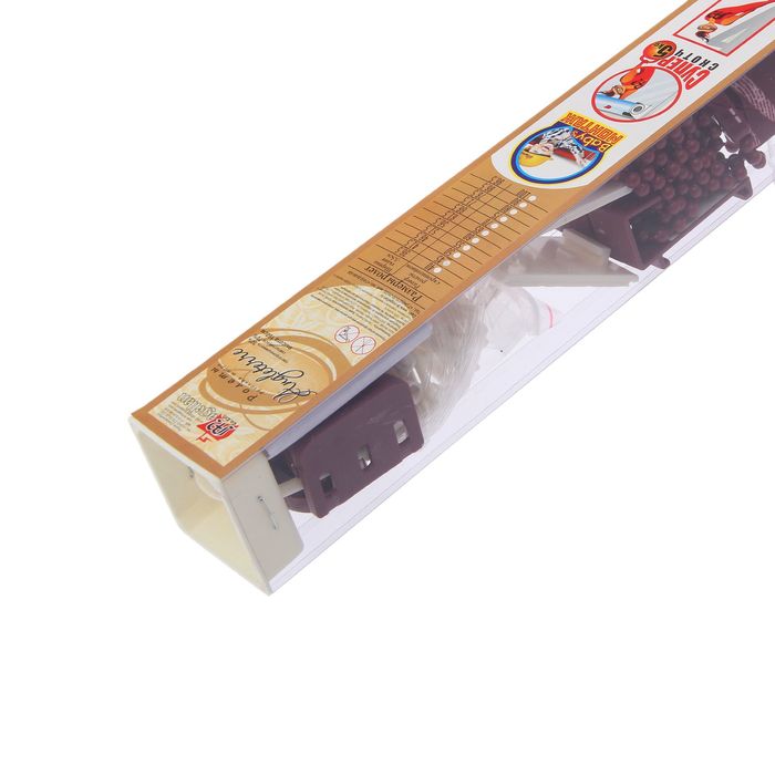 Штора-ролет 55x160 см "Аглетер", цвет бордо