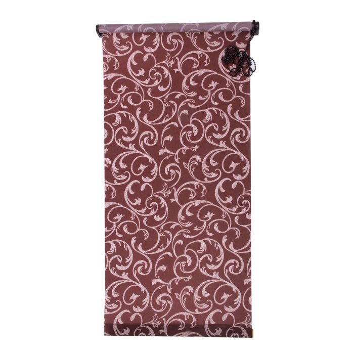 Штора-ролет 55x160 см "Аглетер", цвет шоколад