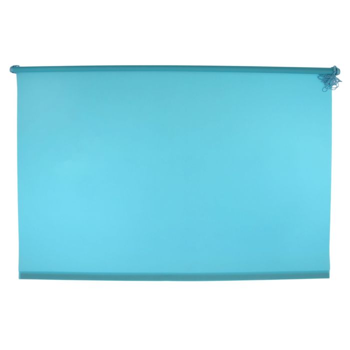 Штора-ролет 120x160 см "Комфортиссимо", цвет голубой