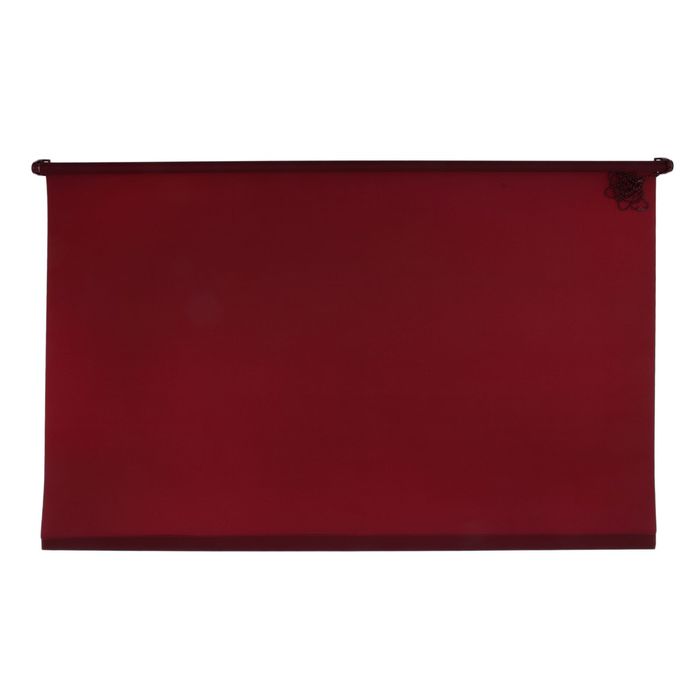 Штора-ролет 120x160 см "Комфортиссимо", цвет красное вино