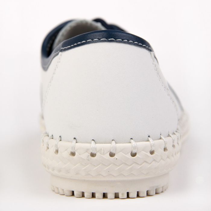 Полуботинки женские арт. 1645-9 (белый) (р.38)