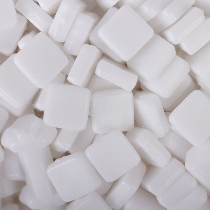 Декоративная мозаика белая, 5 мм, 50 г