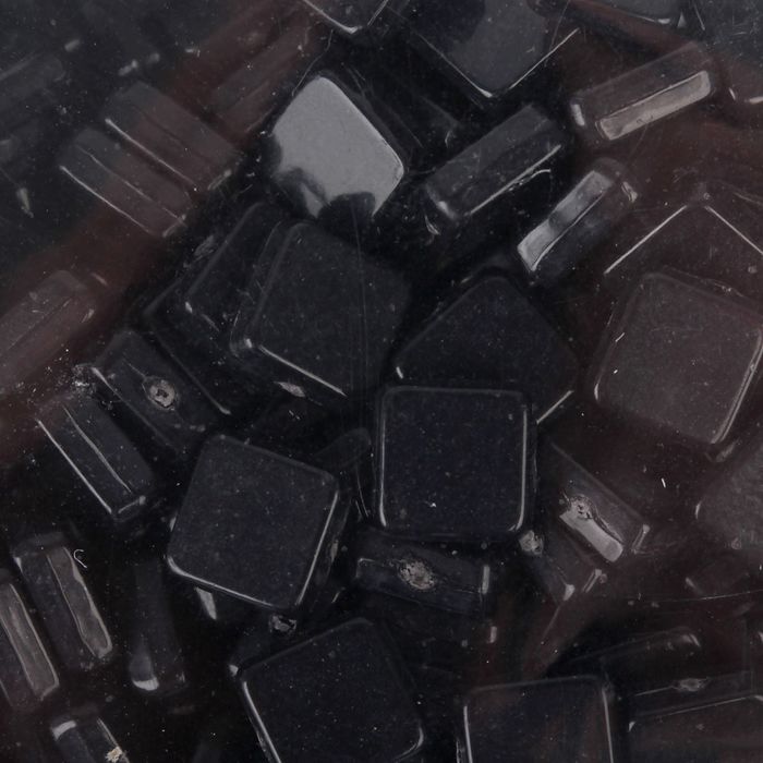 Декоративная мозаика чёрная, 5 мм, 50 г