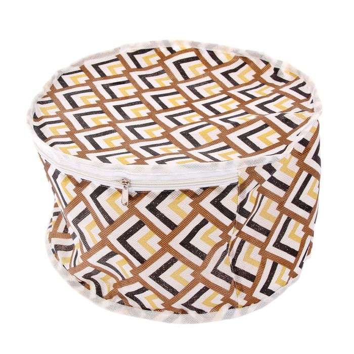 Чехол для головных уборов "Черное золото", 33х33х20 см