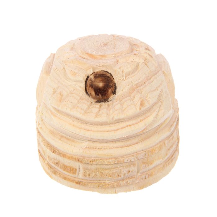 Статуэтка "Банник в тазике" кедр, 10 см