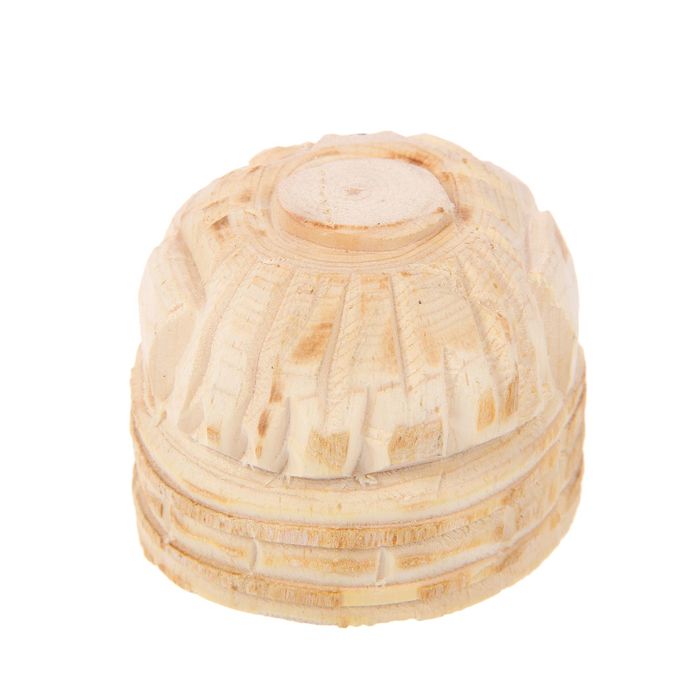 Статуэтка "Банник в тазике" кедр, 10 см