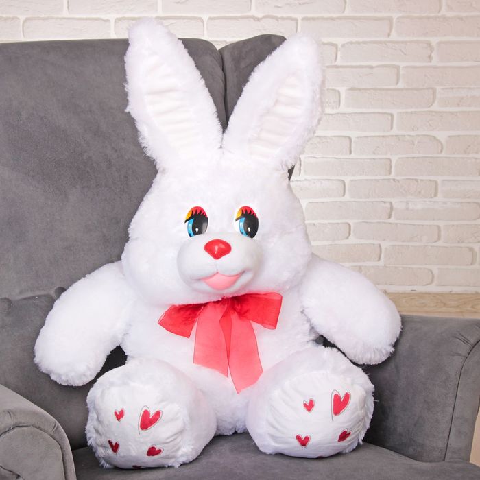 Мягкая игрушка "Заяц Мармелад", 80 см, МИКС