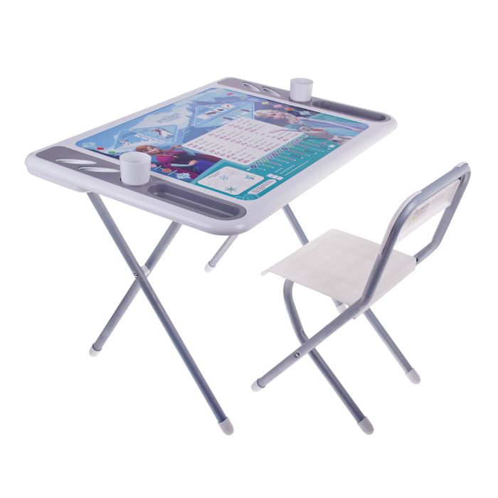 Набор мебели "Дэми" №у3-05 (бело-серебристый)