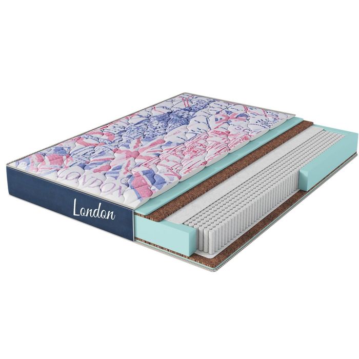 Матрас City Лондон, размер 160х190х19 см, трикотаж