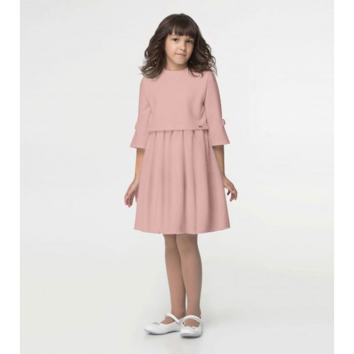 Платье для девочки, рост 152 см (38), цвет розовый 214990