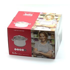 

Кастрюля 5,2л 22см ECO Julia Vysotskaya