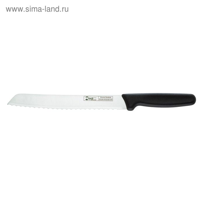 Нож для хлеба IVO, 20 см нож для хлеба 20см virtu black ivo