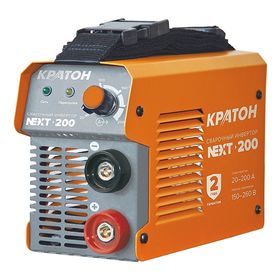 

Инвертор сварочный Кратон NEXT-200, 7.7 кВт, 20-200 А, 1.6-5 мм