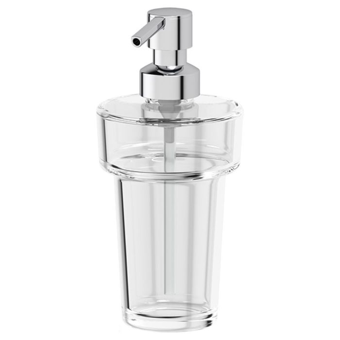 Дозатор жидкого мыла, хрусталь, ELLUX