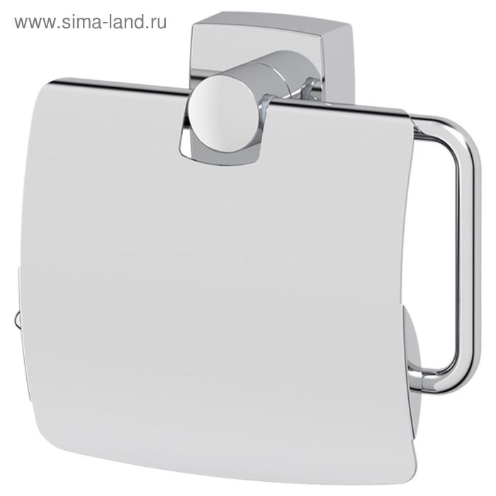 Держатель туалетной бумаги с крышкой, хром, FBS держатель туалетной бумаги fbs luxia 055 с крышкой хром