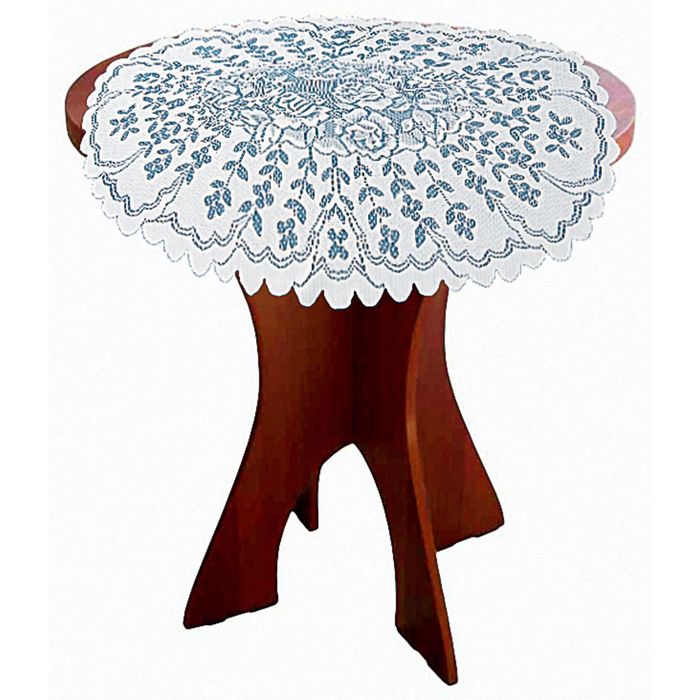 Салфетка жаккардовая, размер 62х80 см, цвет белый 1178