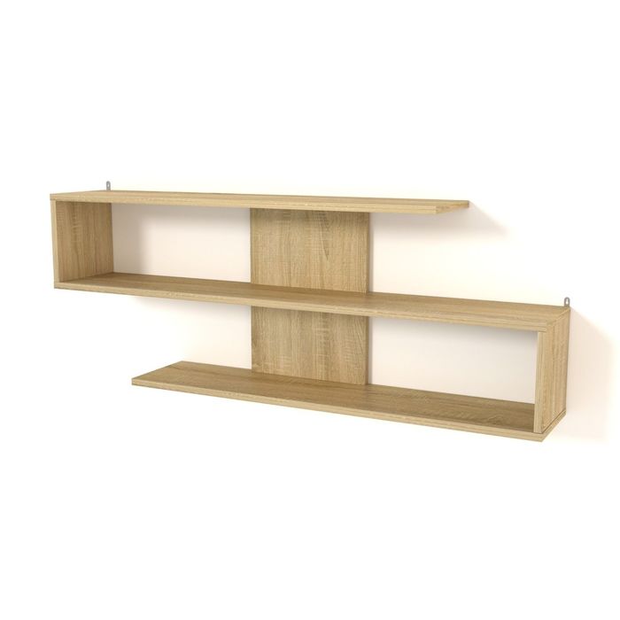 Полка Самба 1208х200х448 дуб сонома