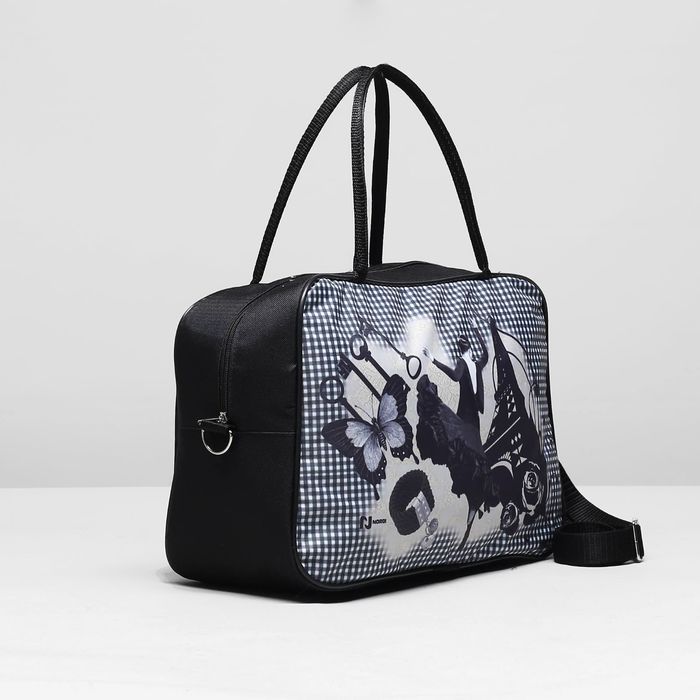 Сумка спорт Ивис№2 1848 , 38*15*26, 1 отд на молнии, длин ремень, "Париж"