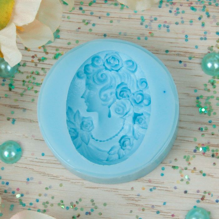 Молд силикон для полимерной глины №037 "Галатея" 4х3 см