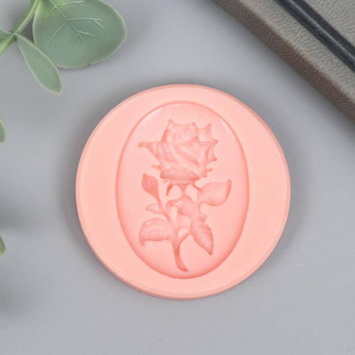 Молд силикон для полимерной глины №242 "Розочка" 4х3 см