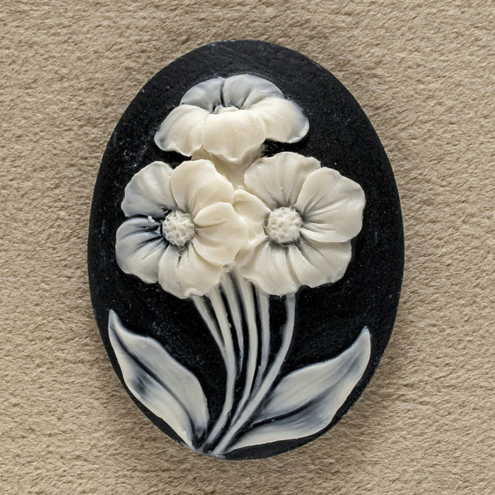 Молд силикон для полимерной глины №361 "Маки"