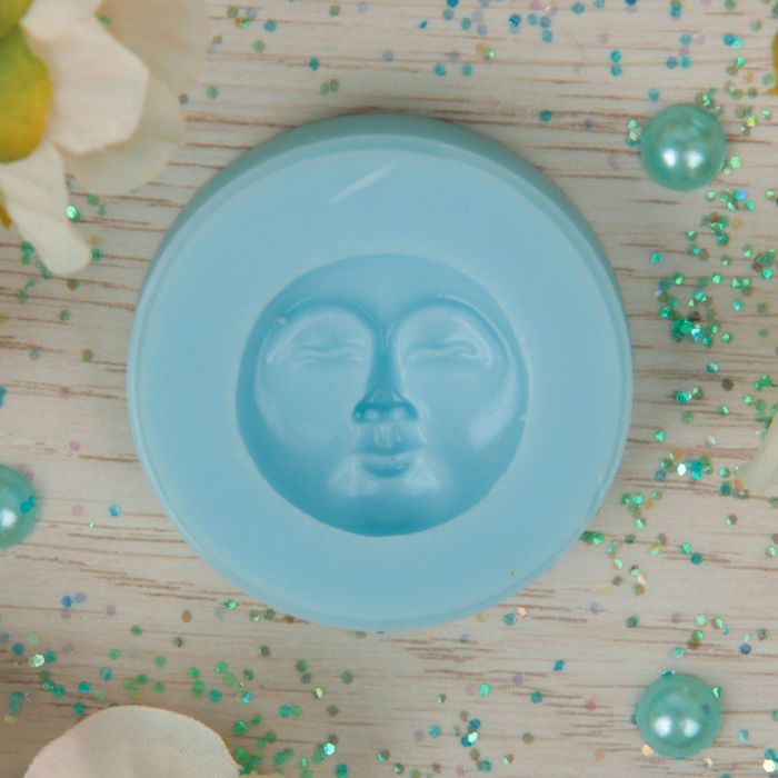 Молд силикон для полимерной глины "Лицо" d=2,5 см