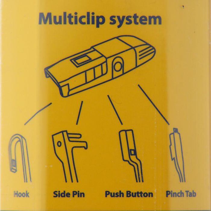 Щетка стеклоочистителя Goodyear FRAMELESS, 55-56 см, бескаркасная, всесезонная, мультикрепление 23