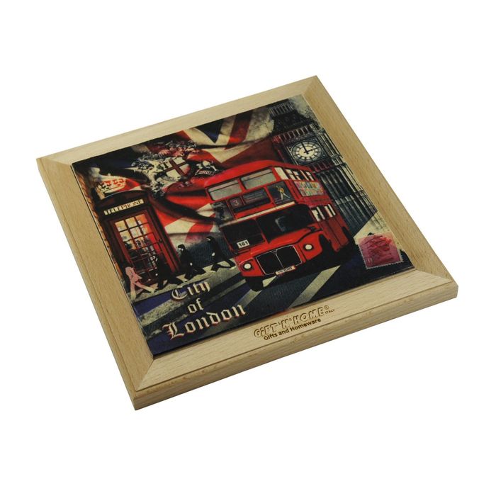 Подставка под горячее 20х20 см "Лондонские фантазии"